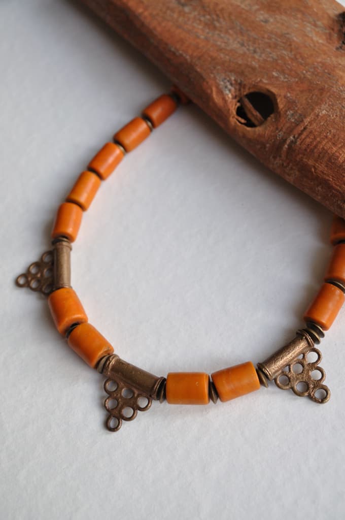 Messingelemente aus Afrika